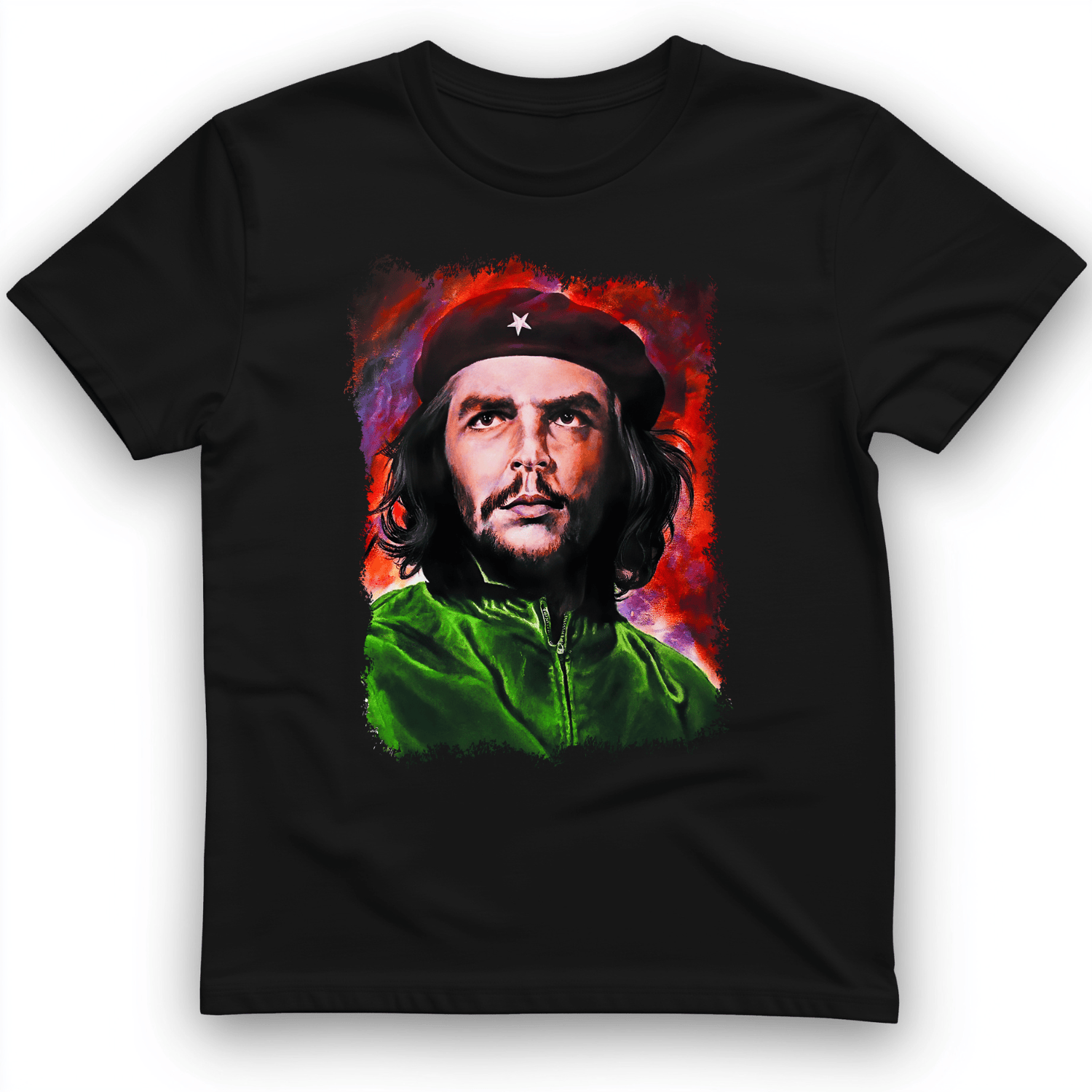 Che Guevara Colorized T-Shirt Black / S