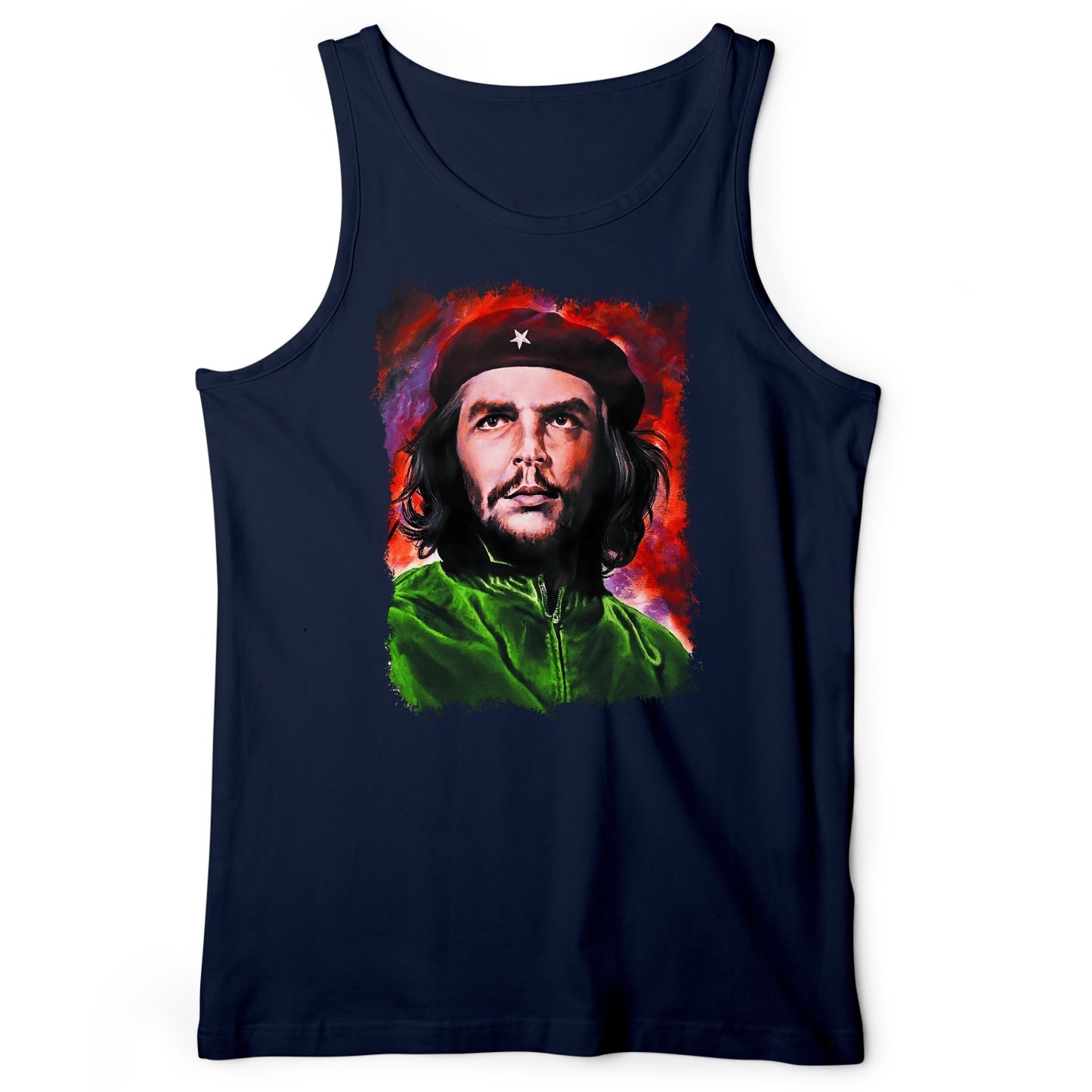 Che Guevara Colorized Tank Navy / XS