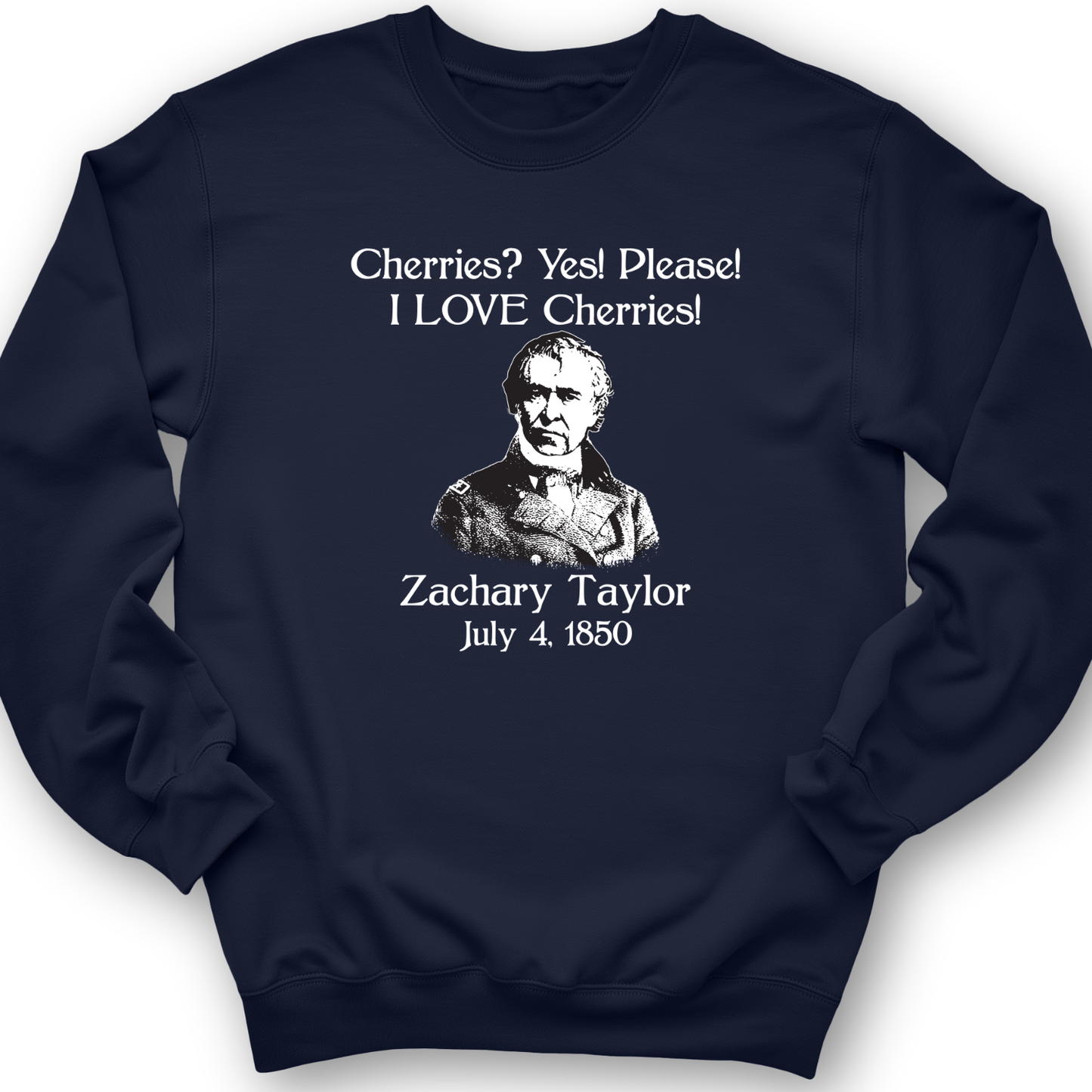 Cherries Crewneck Navy / S