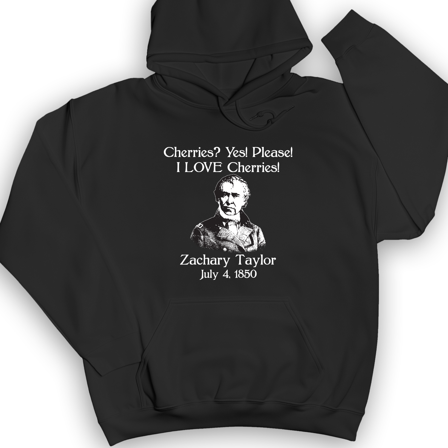 Cherries Hoodie Black / S