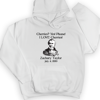 Cherries Hoodie White / S