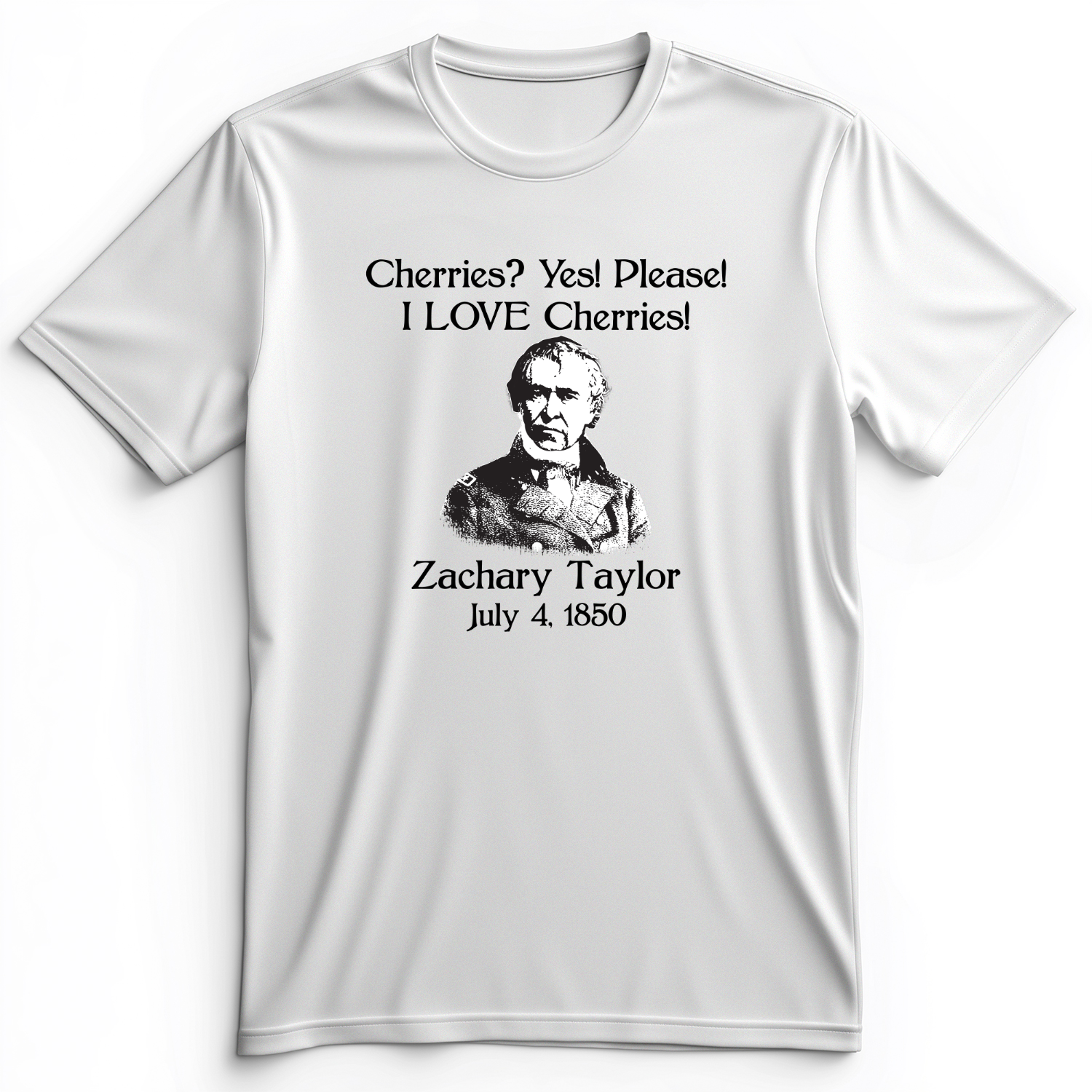 Cherries Premium Tee White / S