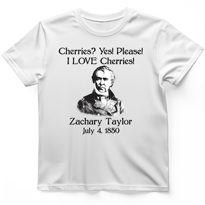 Cherries T-Shirt White / S