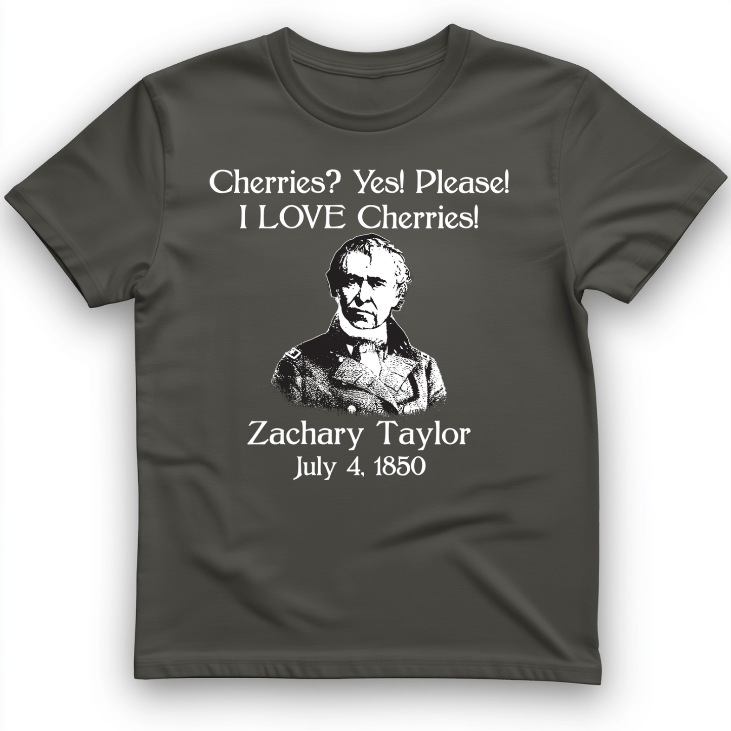 Cherries T-Shirt Charcoal / S