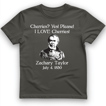 Cherries T-Shirt Charcoal / S