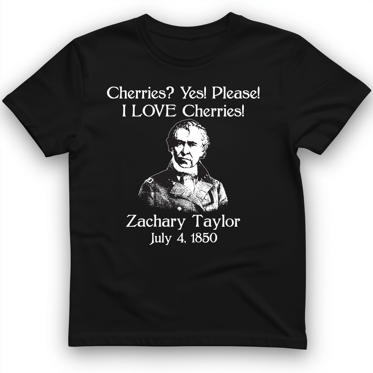 Cherries T-Shirt Black / S