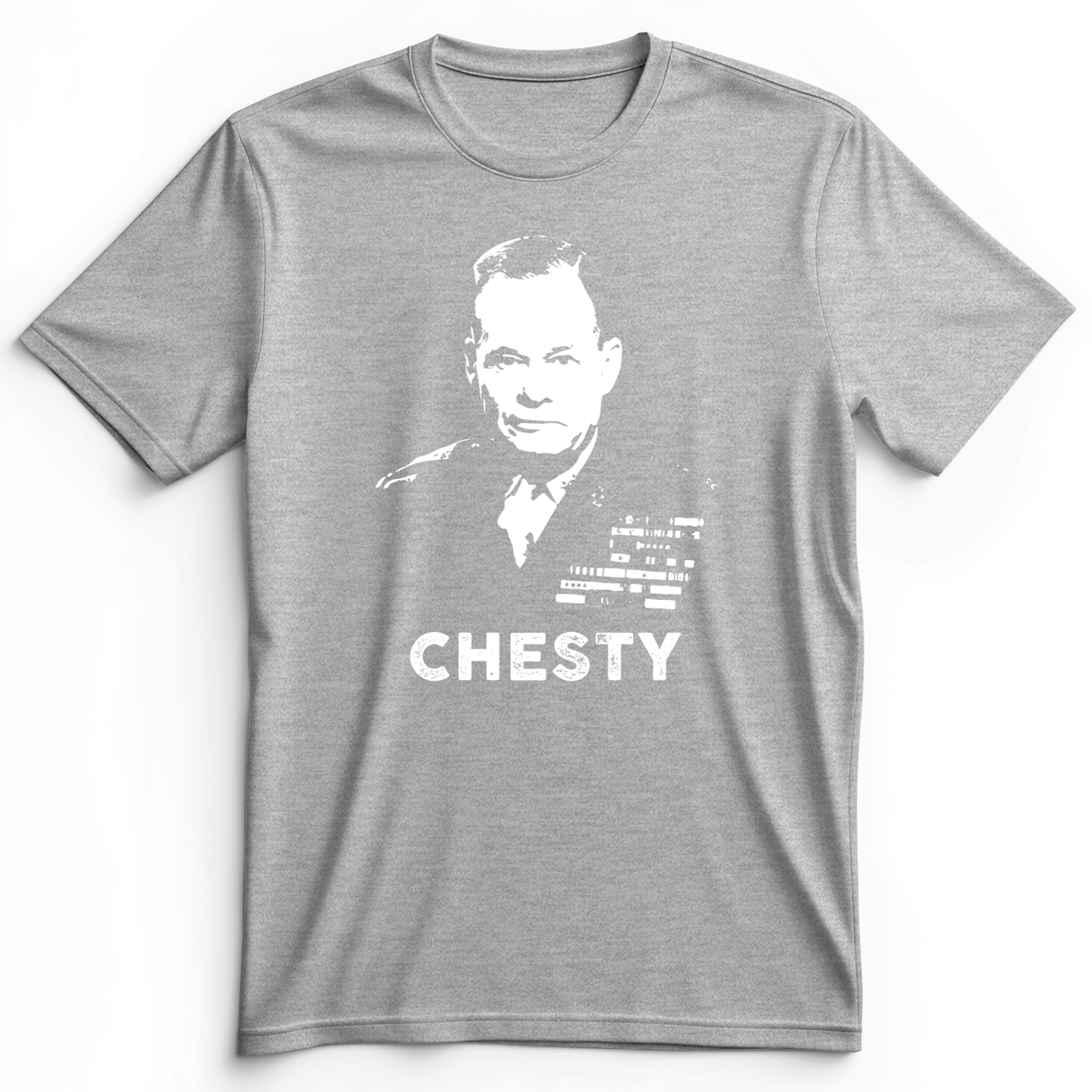 Chesty Puller Premium Tee Athletic Heather / S