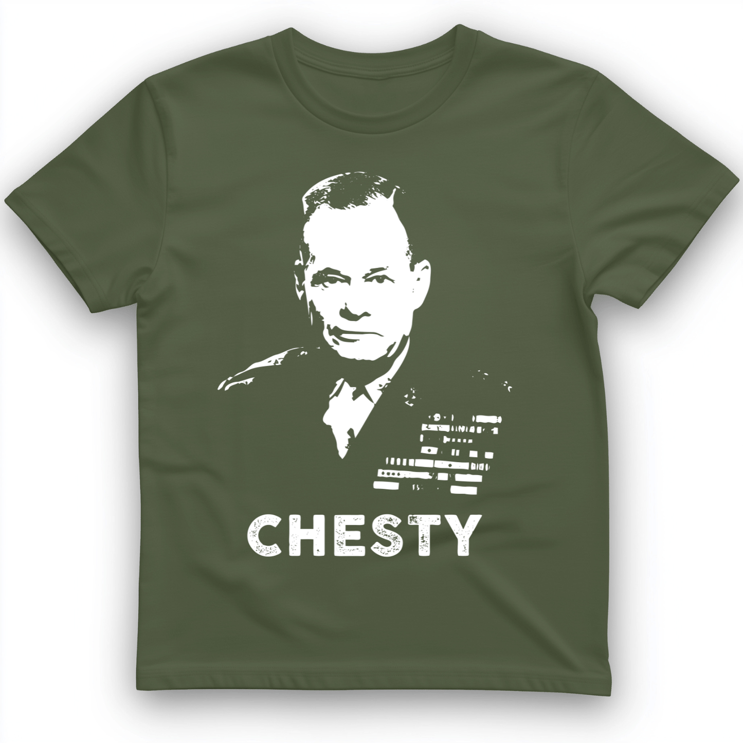 Chesty Puller T-Shirt Military Green / S