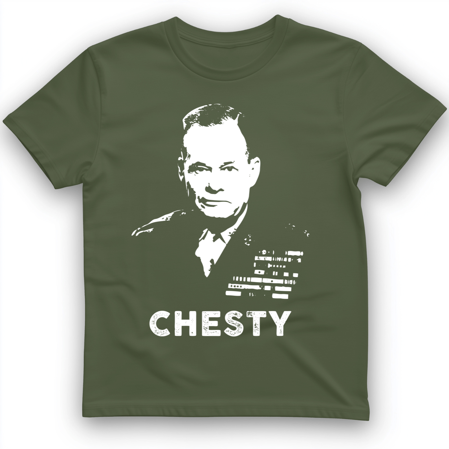 Chesty Puller T-Shirt Military Green / S