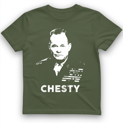 Chesty Puller T-Shirt Military Green / S