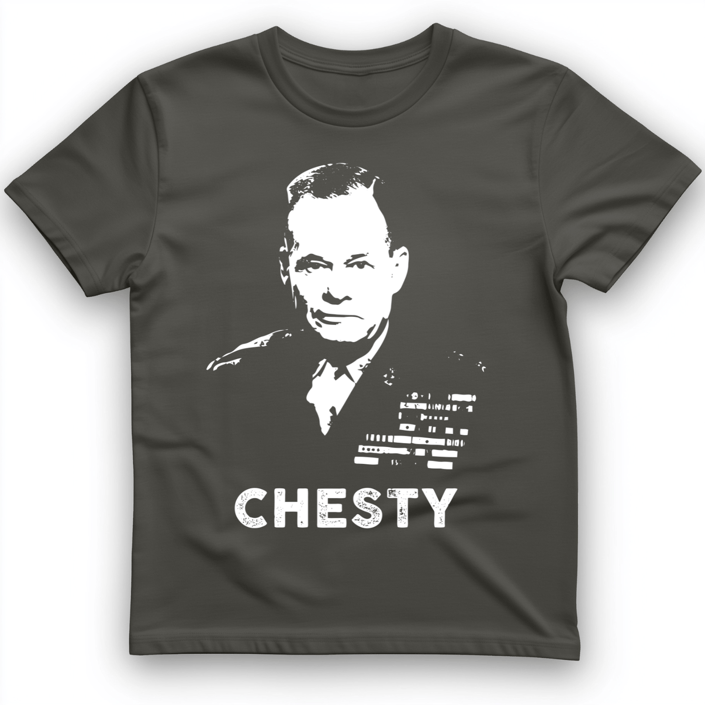 Chesty Puller T-Shirt Charcoal / S