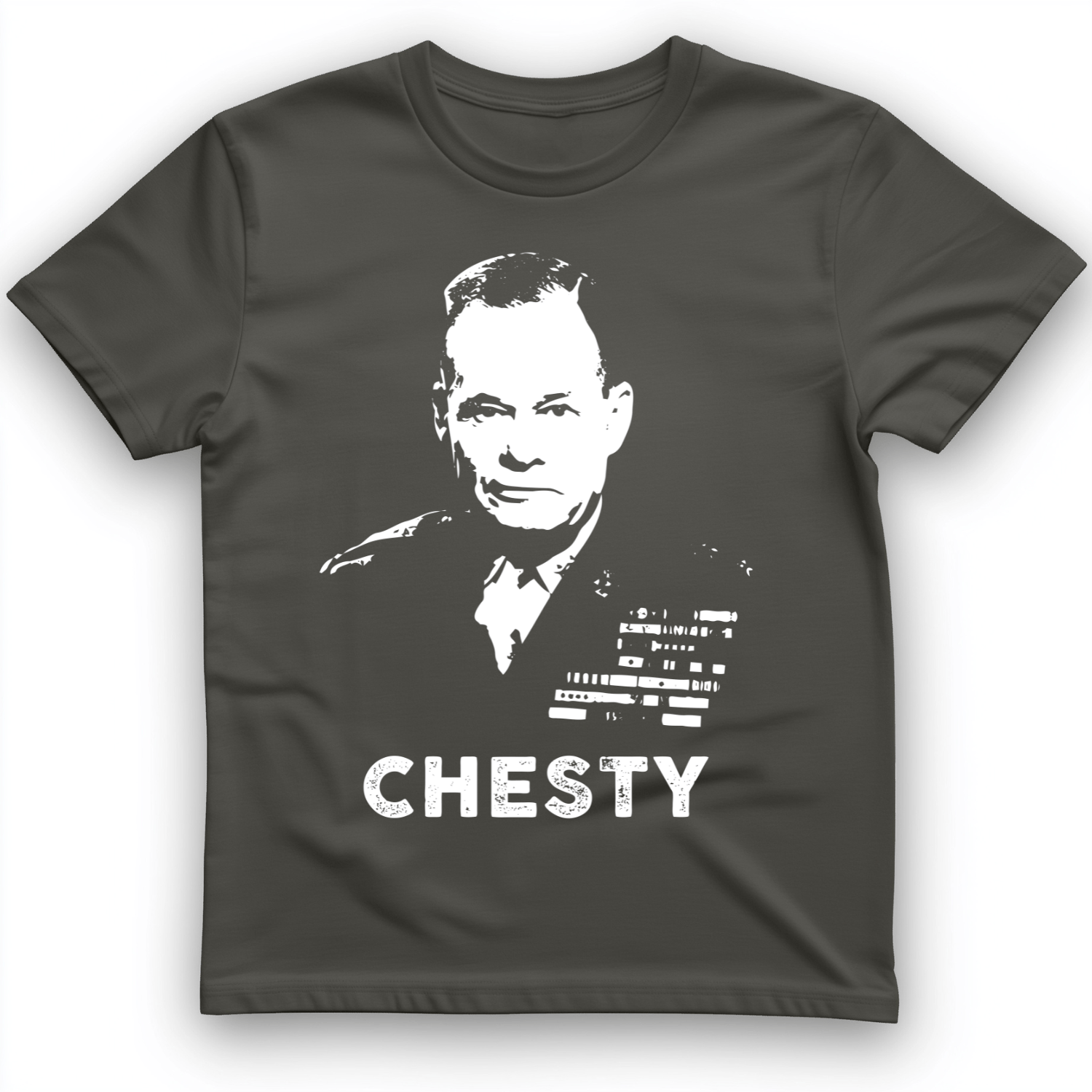 Chesty Puller T-Shirt Charcoal / S