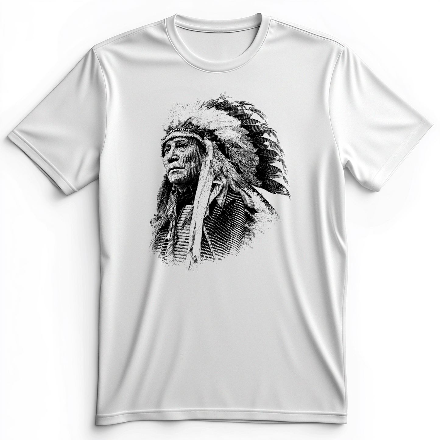Chief Hollow Horn Bear Premium Tee White / S