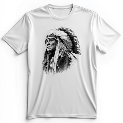 Chief Hollow Horn Bear Premium Tee White / S