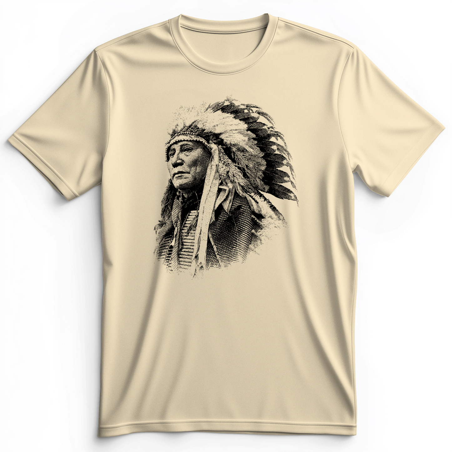 Chief Hollow Horn Bear Premium Tee Natural / S