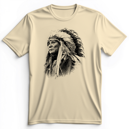 Chief Hollow Horn Bear Premium Tee Natural / S