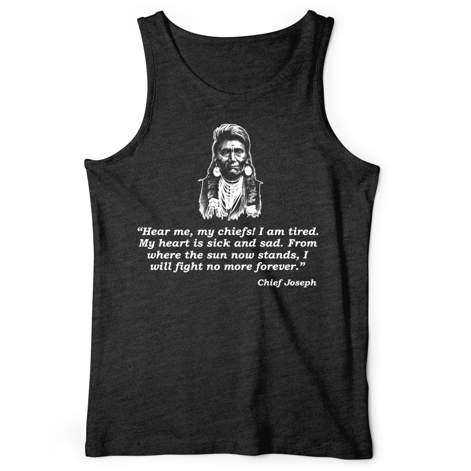 Chief Joseph Fight No More Tank
