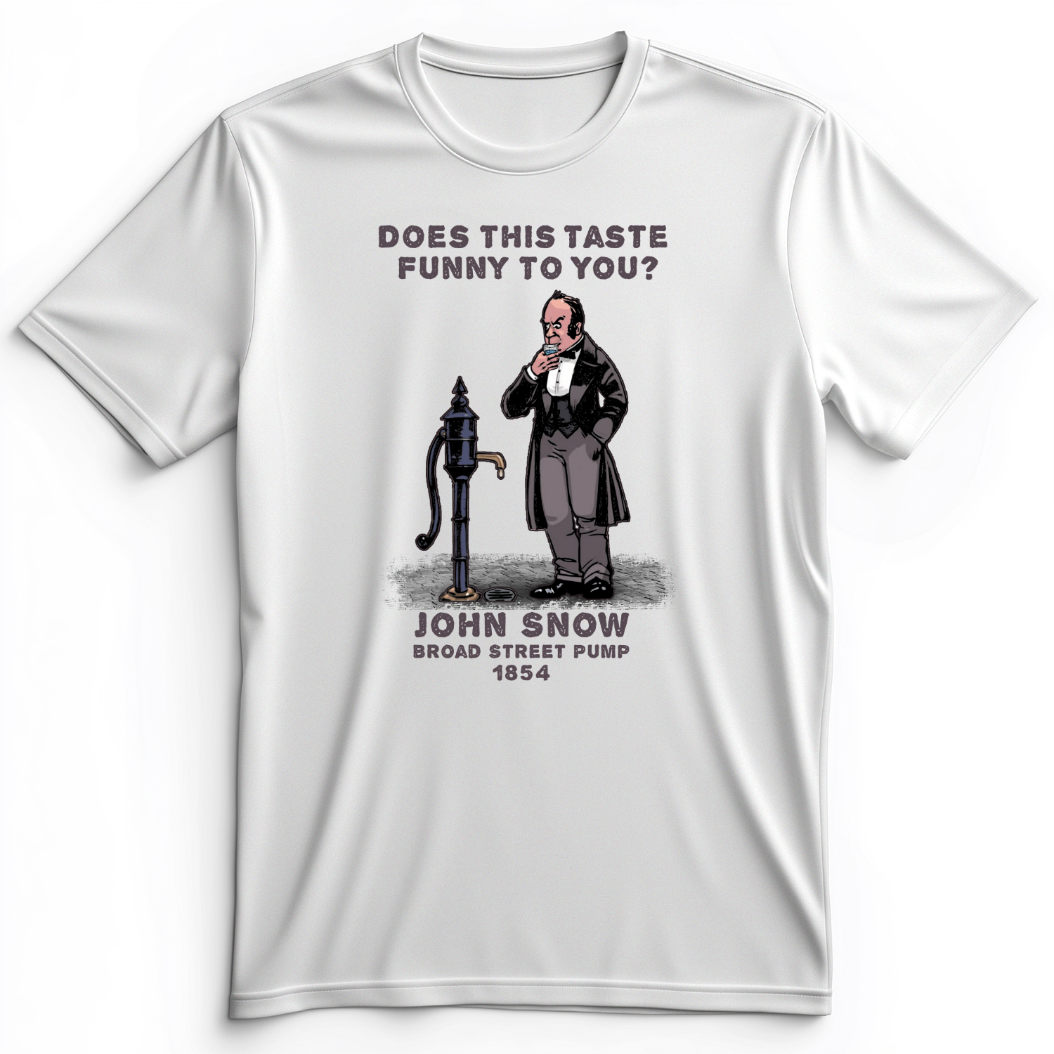 Cholera Fountain Premium Tee White / S