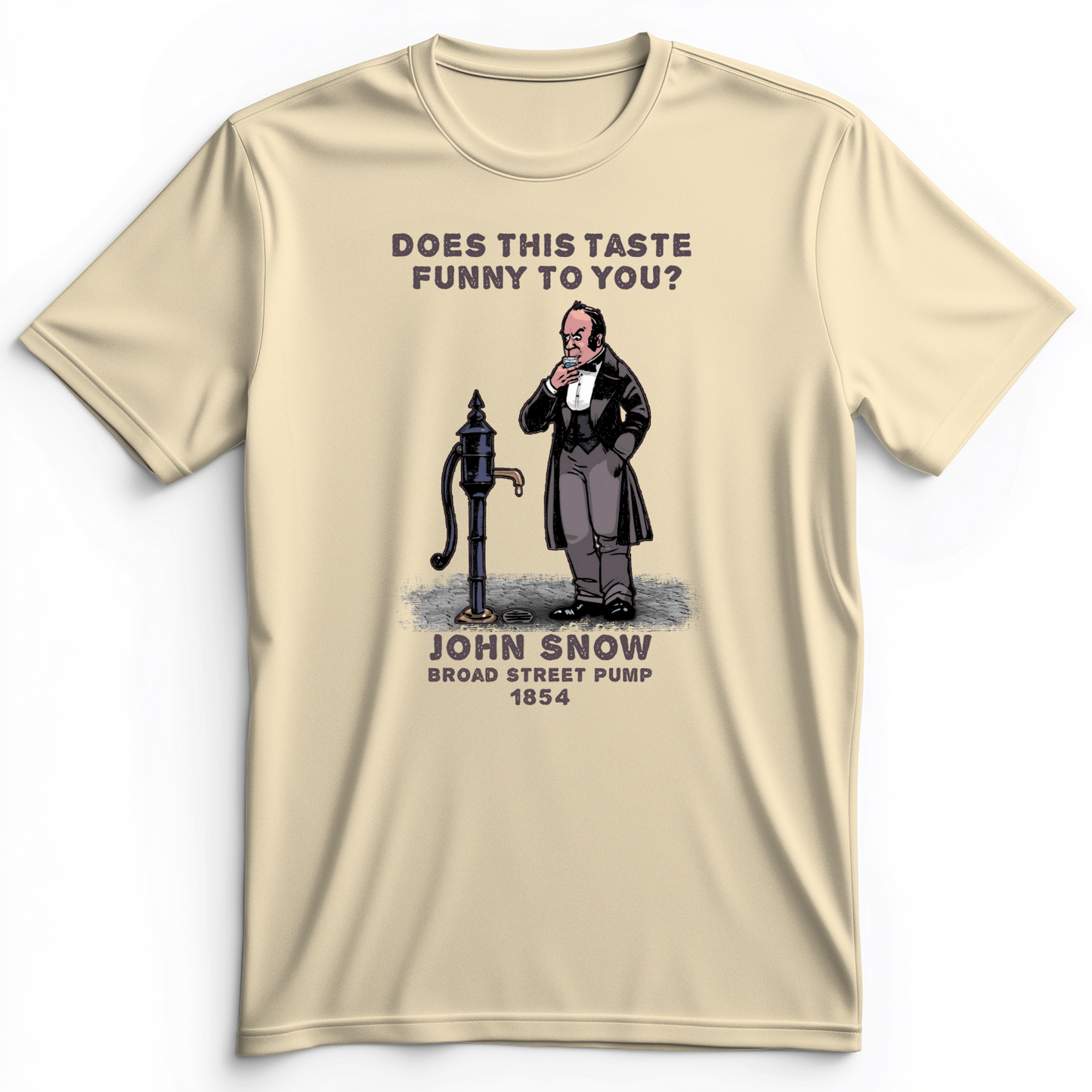 Cholera Fountain Premium Tee Natural / S