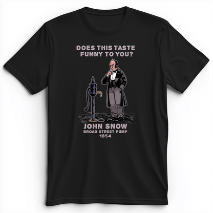 Cholera Fountain Premium Tee Black / S