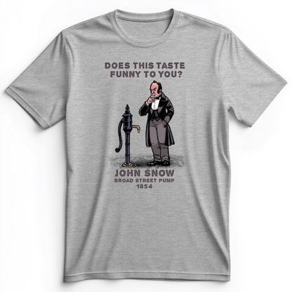 Cholera Fountain Premium Tee Athletic Heather / S