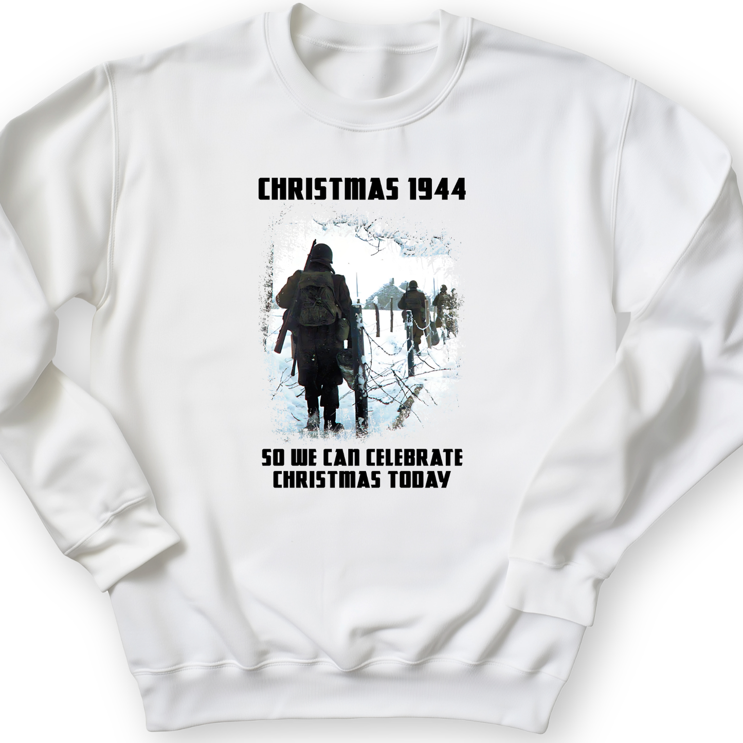 Christmas 1944 Crewneck White / S