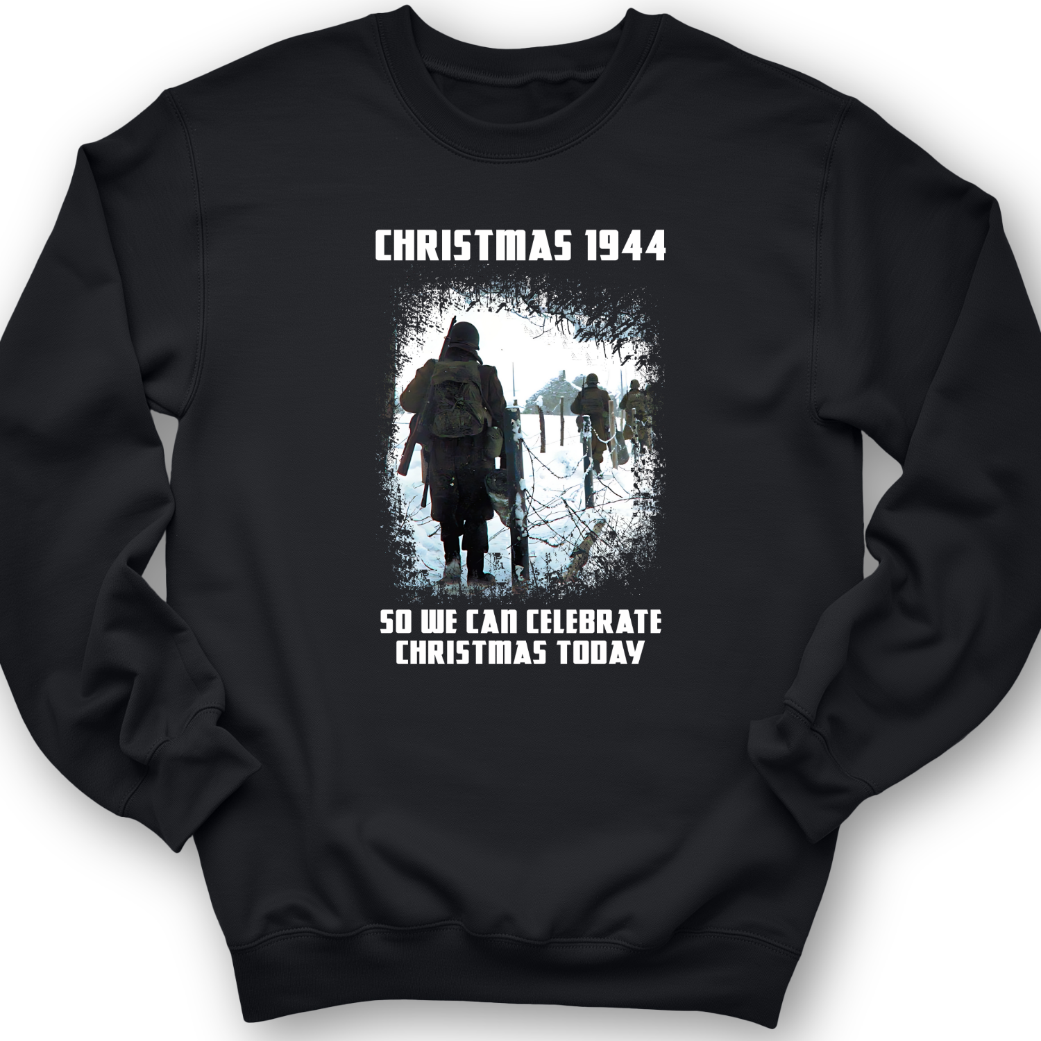 Christmas 1944 Crewneck Black / S