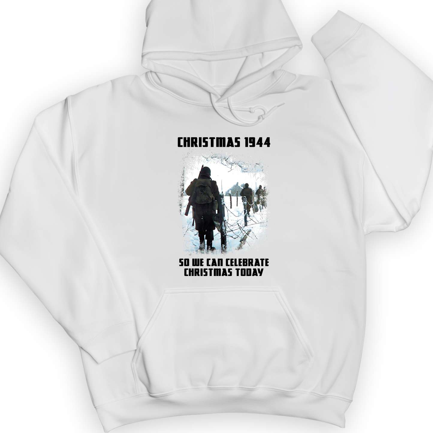 Christmas 1944 Hoodie White / S