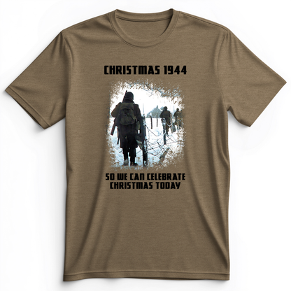 Christmas 1944 Premium Tee Heather Olive / S
