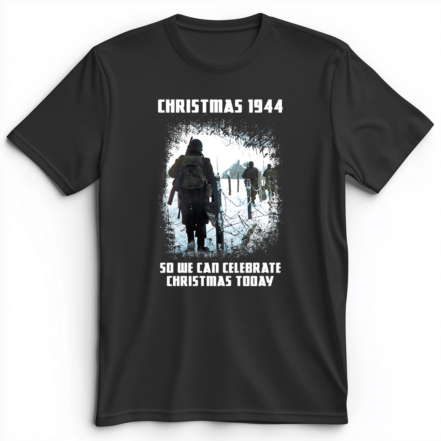 Christmas 1944 Premium Tee Dark Grey Heather / S