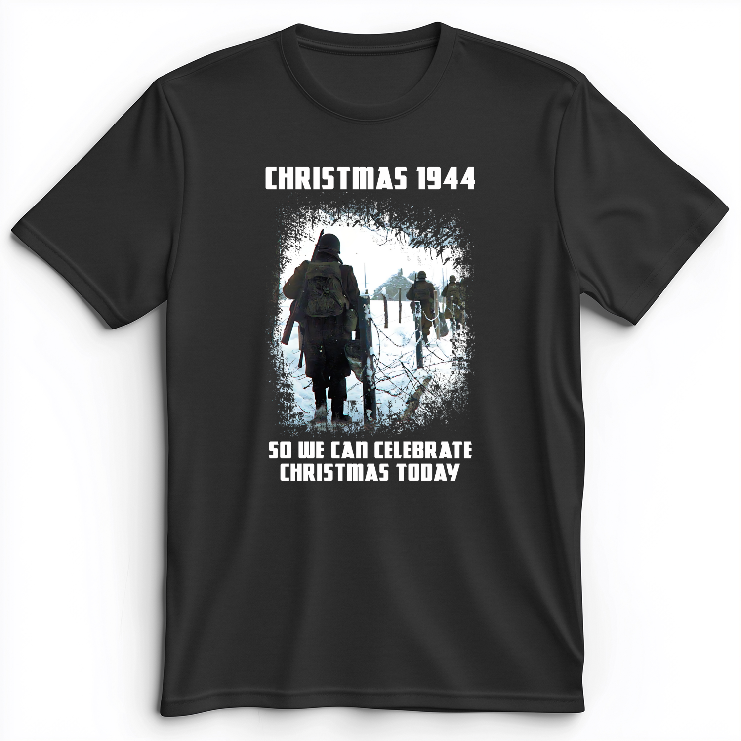 Christmas 1944 Premium Tee Dark Grey Heather / S