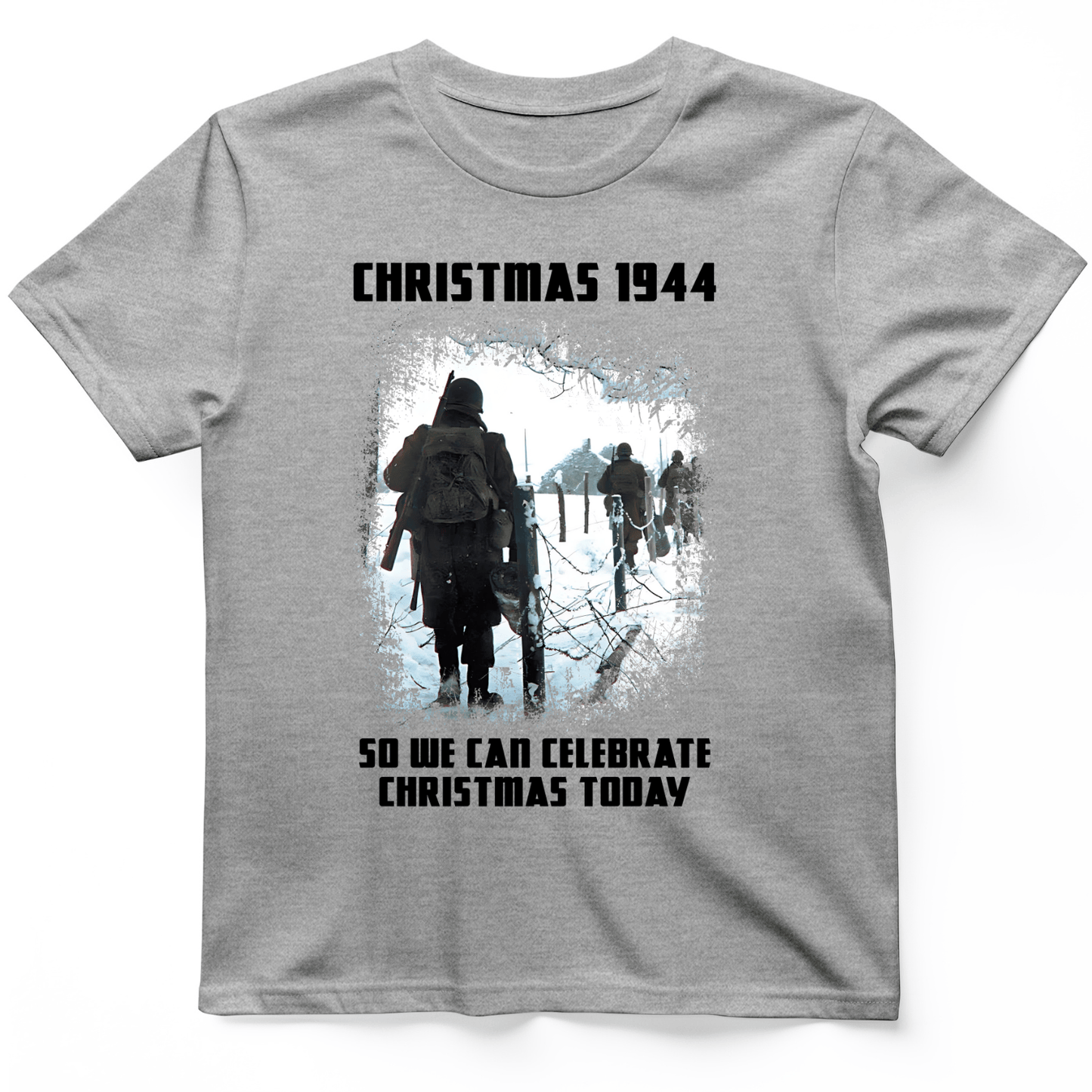 Christmas 1944 T-Shirt Sport Grey / S