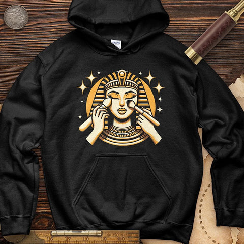 Cleopatra Makeup Hoodie Black / S