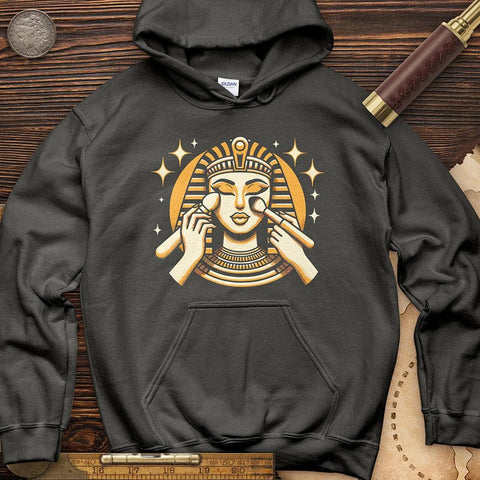 Cleopatra Makeup Hoodie Charcoal / S