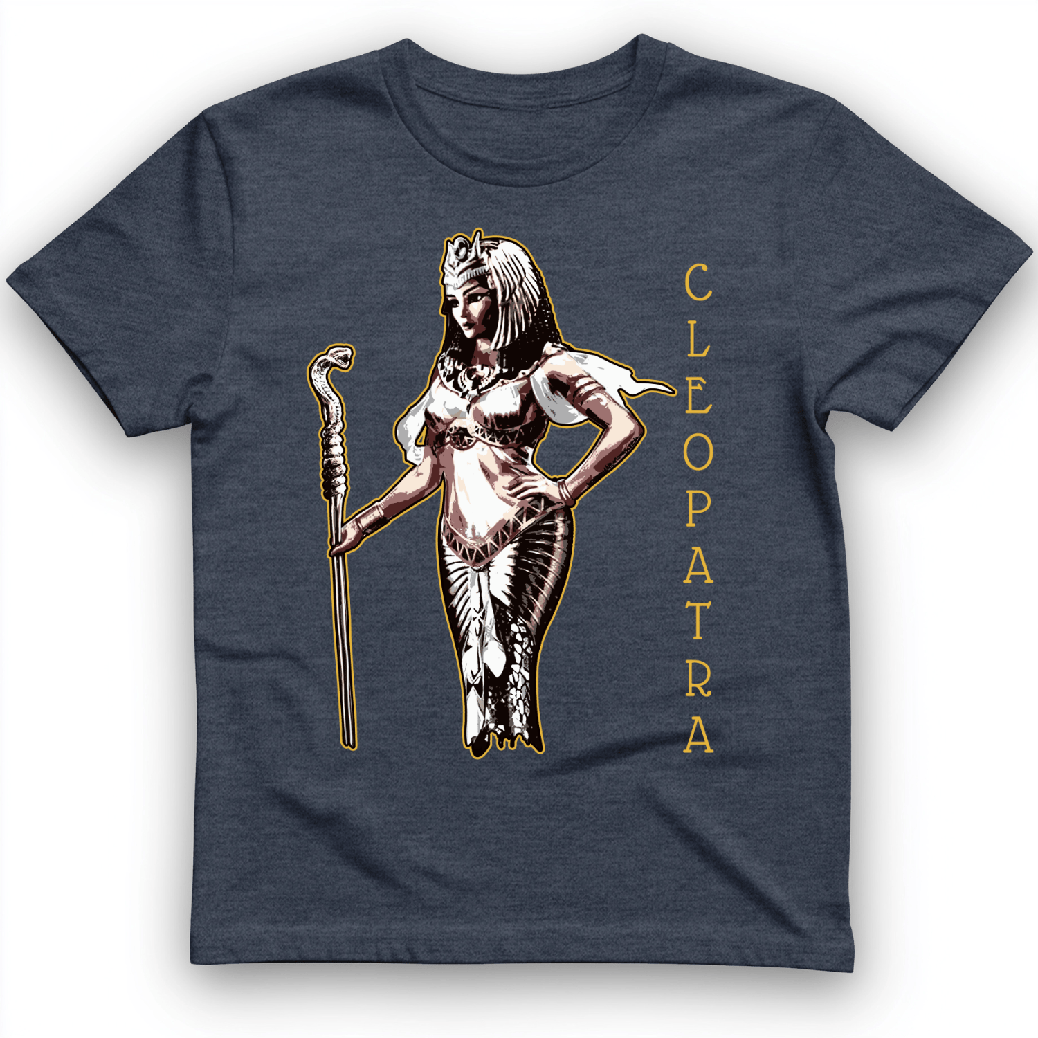 Cleopatra T-Shirt Heather Navy / S