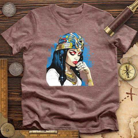 Cleopatra Thinker High Quality Tee Heather Mauve / S