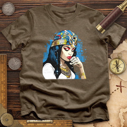 Cleopatra Thinker High Quality Tee Heather Olive / S