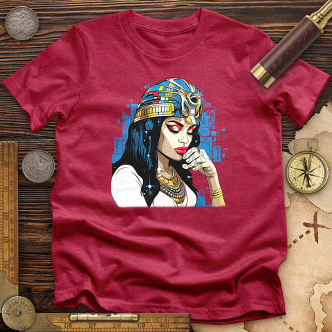 Cleopatra Thinker High Quality Tee Heather Red / S