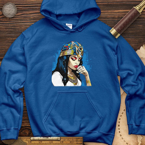 Cleopatra Thinker Hoodie Royal / S