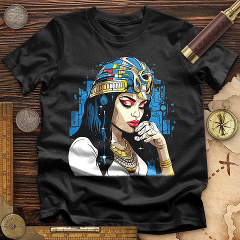 Cleopatra Thinker T-Shirt Black / S