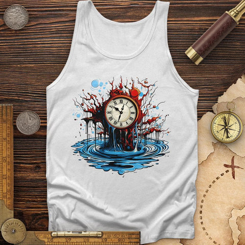 Clock Tattoo Clipart Tank White / XS