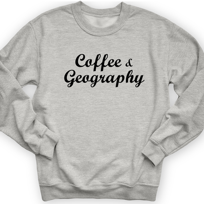 Coffee and Geography Crewneck Sport Grey / S