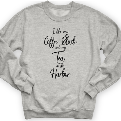 Coffee Black Crewneck Sport Grey / S