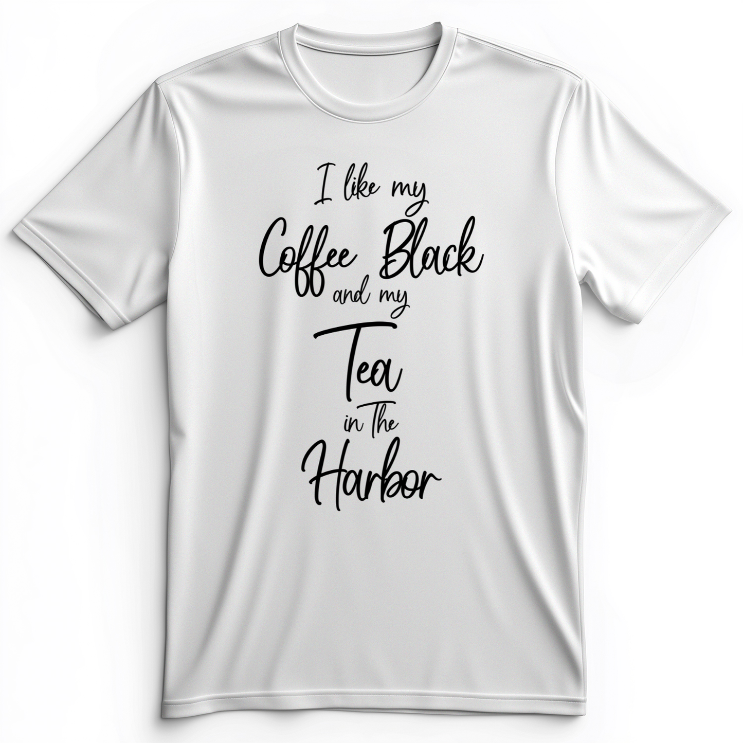 Coffee Black Premium Tee White / S