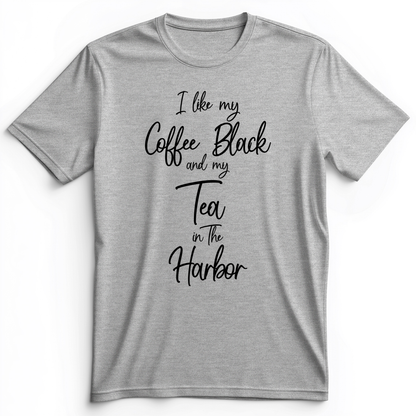 Coffee Black Premium Tee Athletic Heather / S