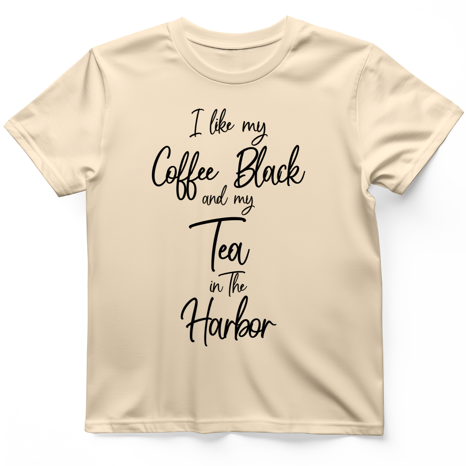 Coffee Black T-Shirt Natural / S