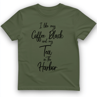Coffee Black T-Shirt Military Green / S