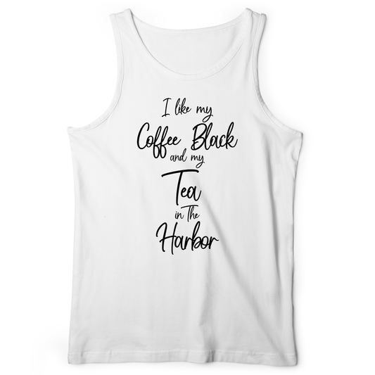 Coffee Black Tank White / XS