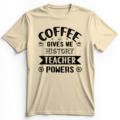 Coffee Power Premium Tee Natural / S