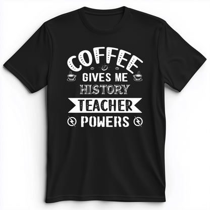 Coffee Power Premium Tee Black / S
